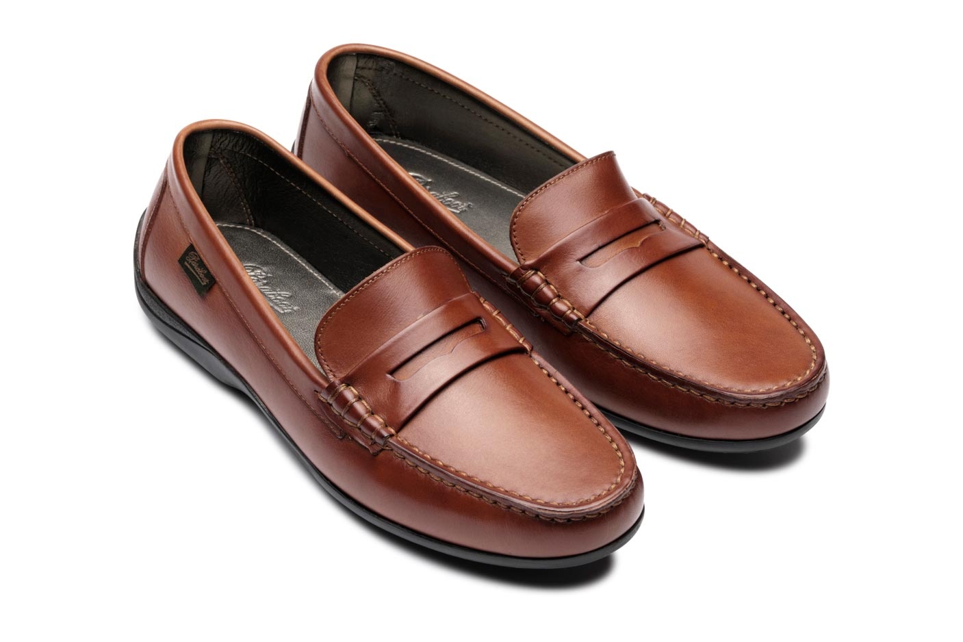 Corvette - Lisse Gold - Rubber Sole