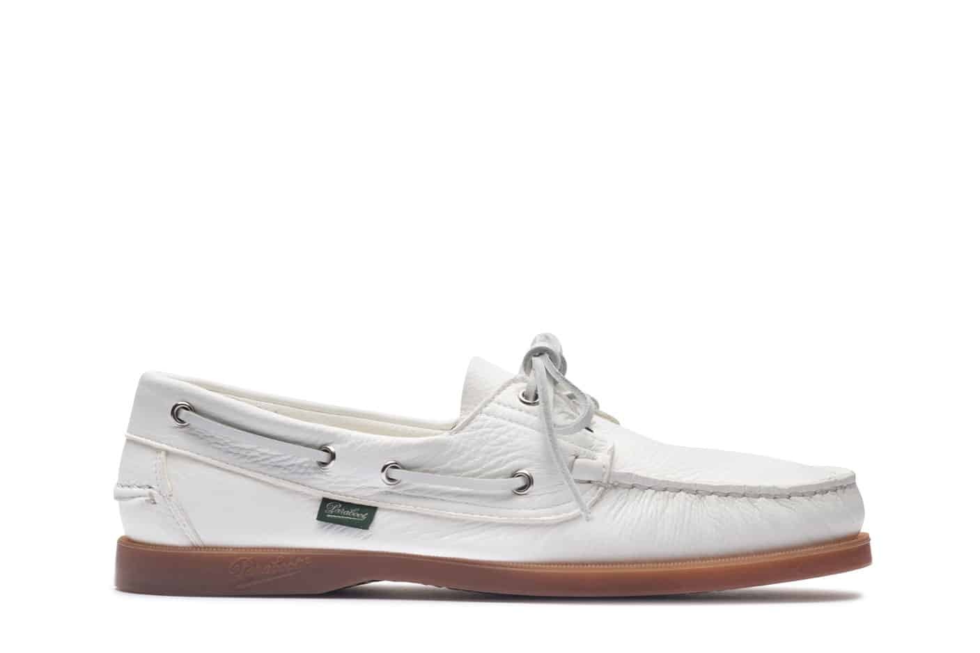 Barth - White Cerf - Rubber Sole