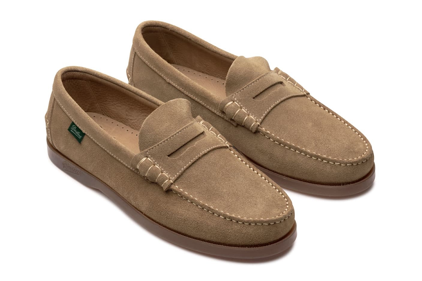Coraux - Velours Sand - Rubber Sole