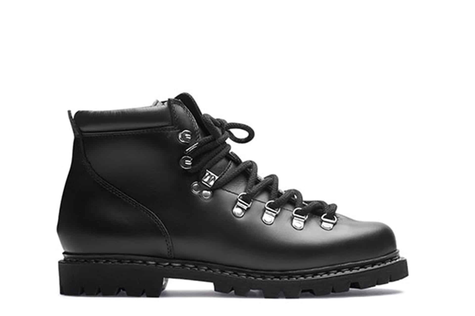 Avoriaz - Black Silk - Rubber Sole