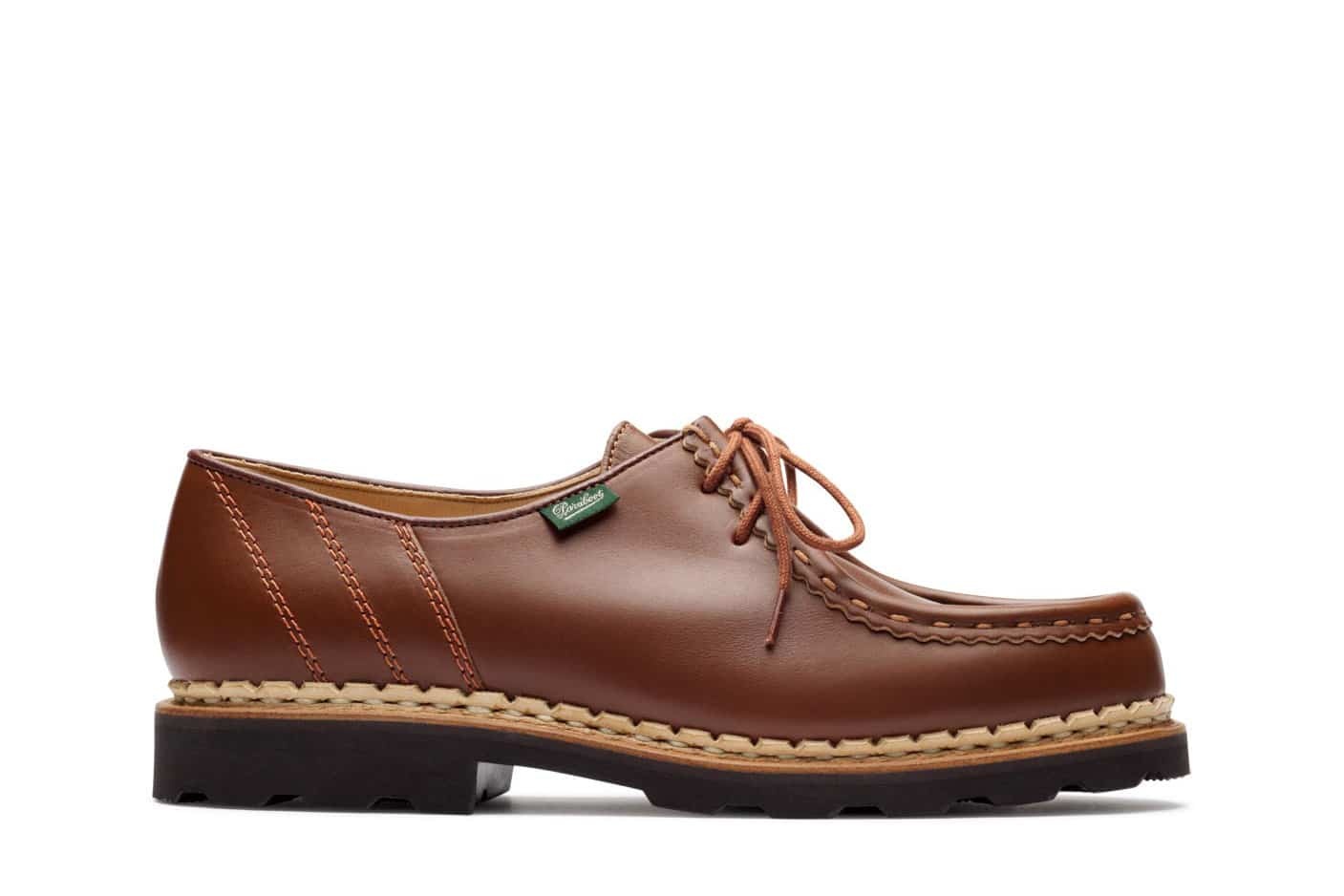 Morzine - Brown Lily - Rubber Sole