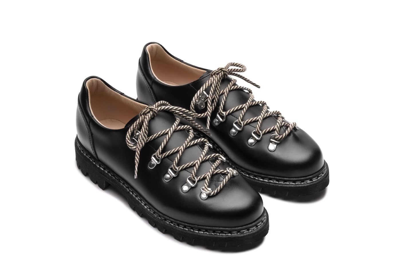 Clusaz - Black - Rubber Sole