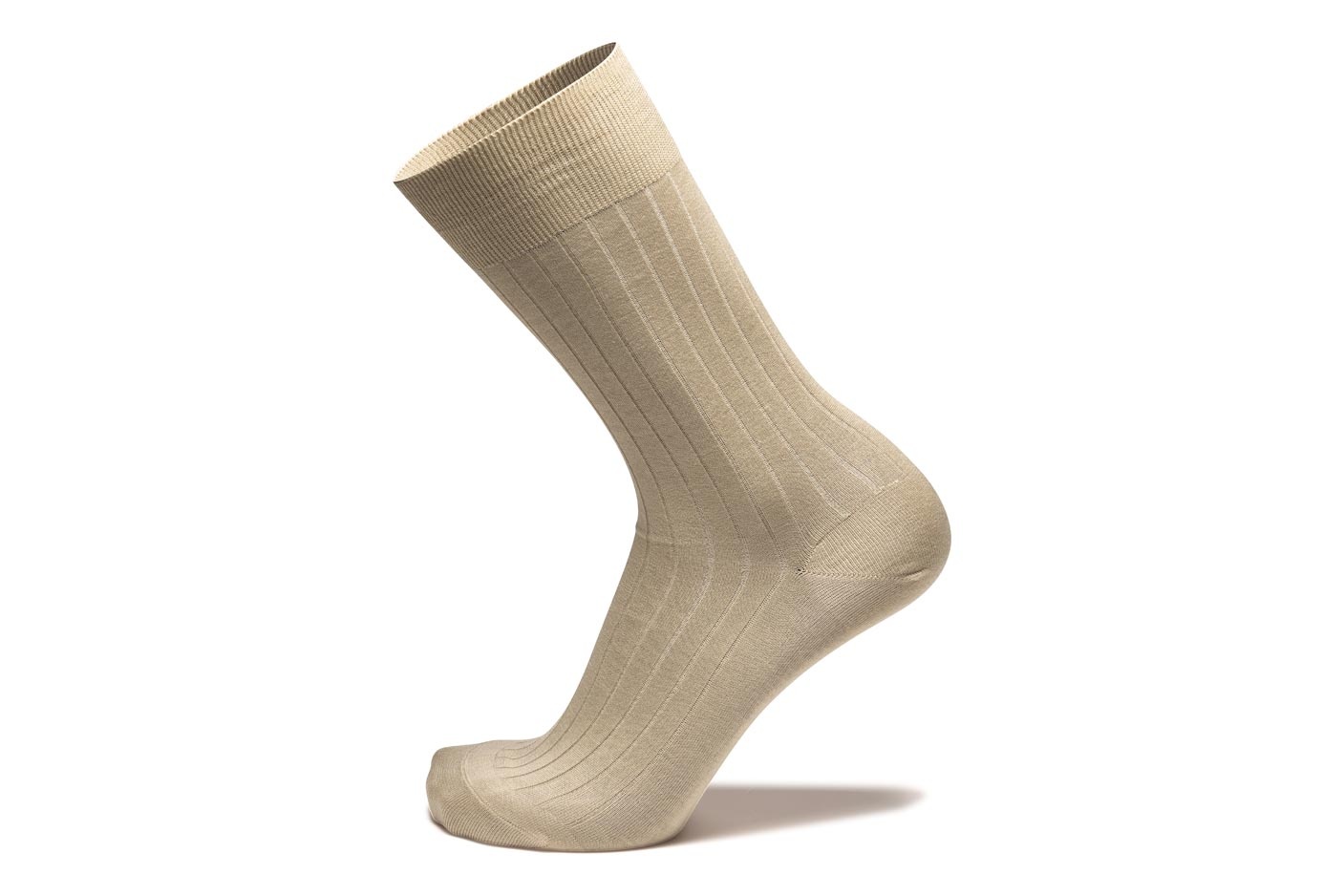 Chaussettes Fil Ecosse - Fil D'ecosse Beige