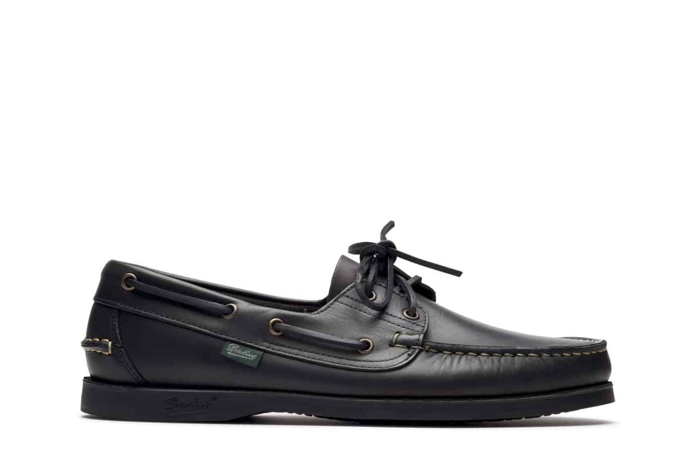 Barth - Black Silk - Rubber Sole