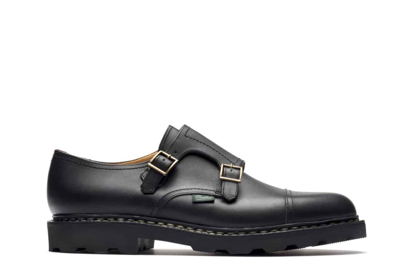 William - Black Silk - Rubber Sole