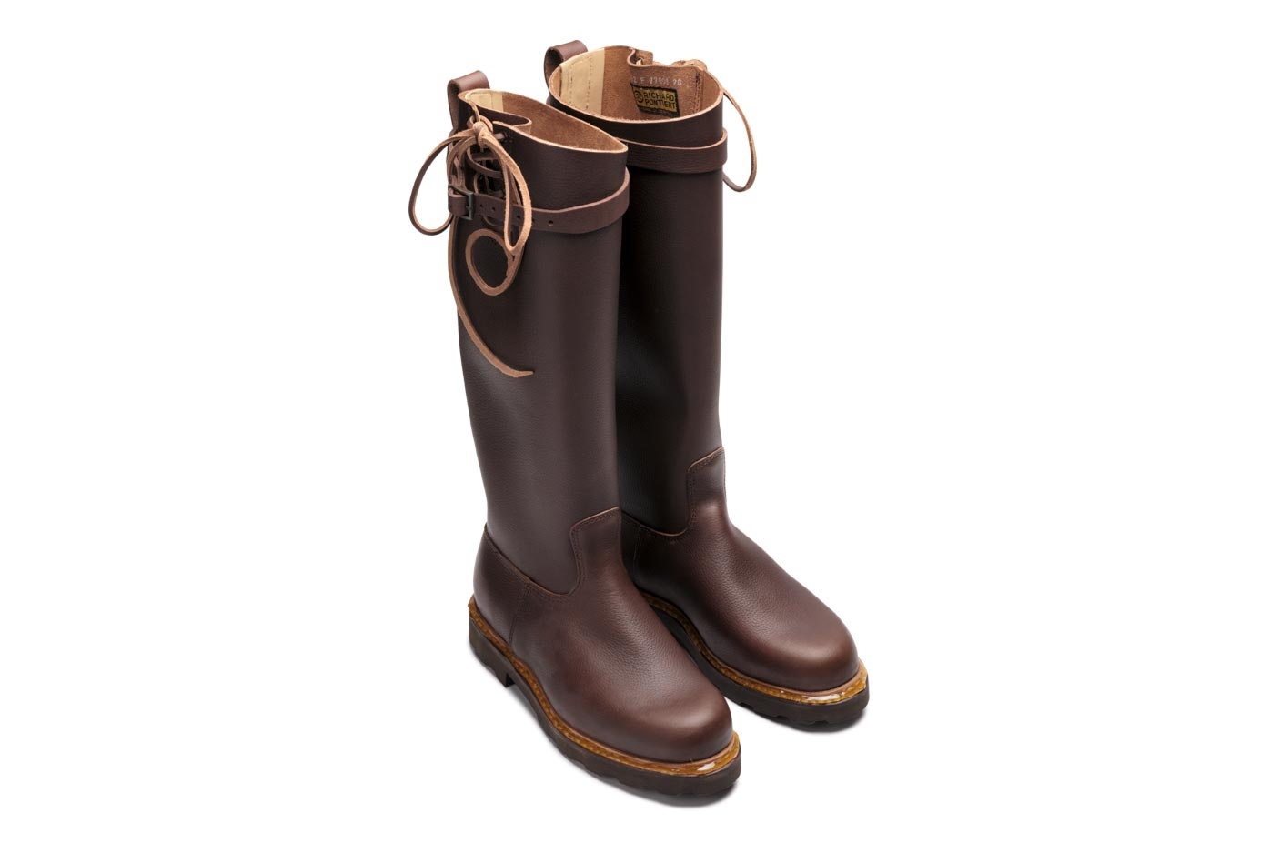 Saumur - Brown Lily - Rubber Sole