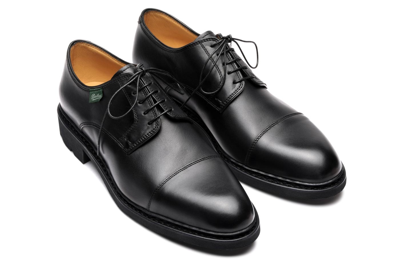 Dickens - Black Silk - Rubber Sole