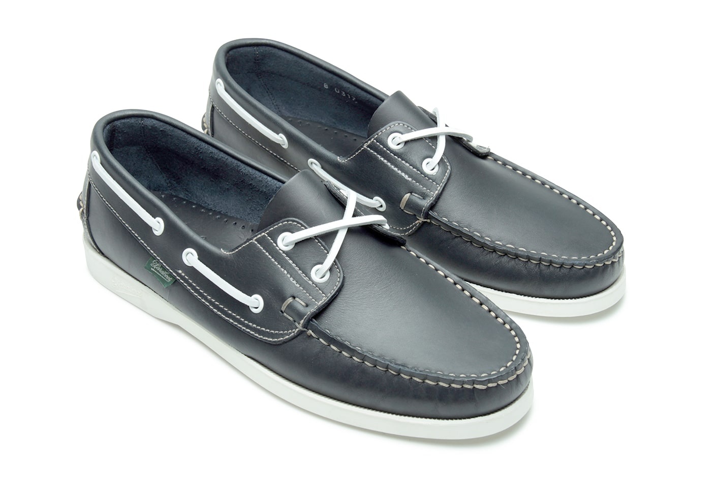 Barth - Navy Smoke - Rubber Sole