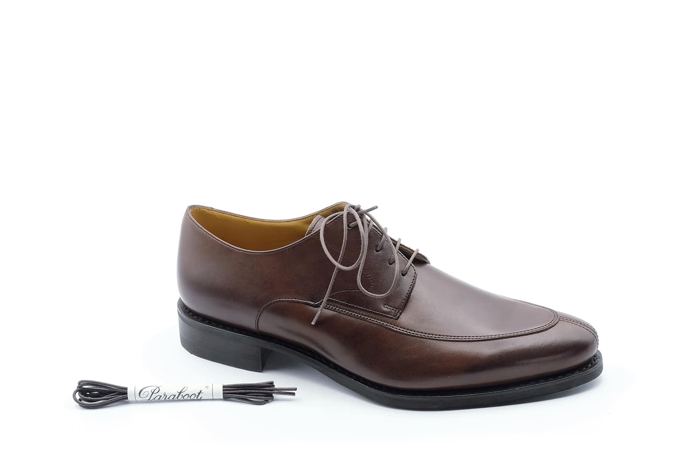 Lacets Fins Ronds Cires - Brown