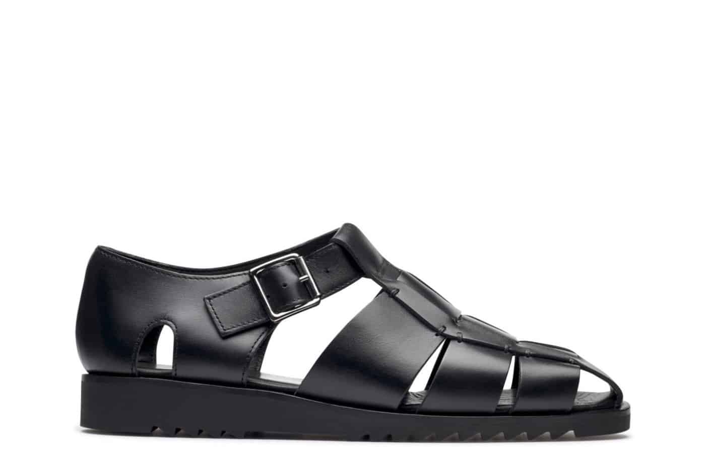 Pacific - Black Silk - Rubber Sole