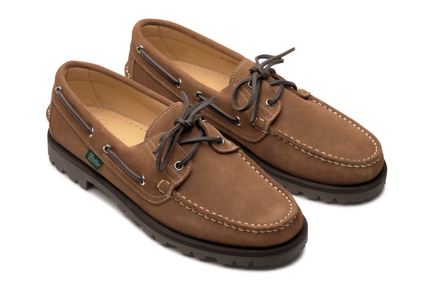 Malo - Velours Cognac - Rubber Sole