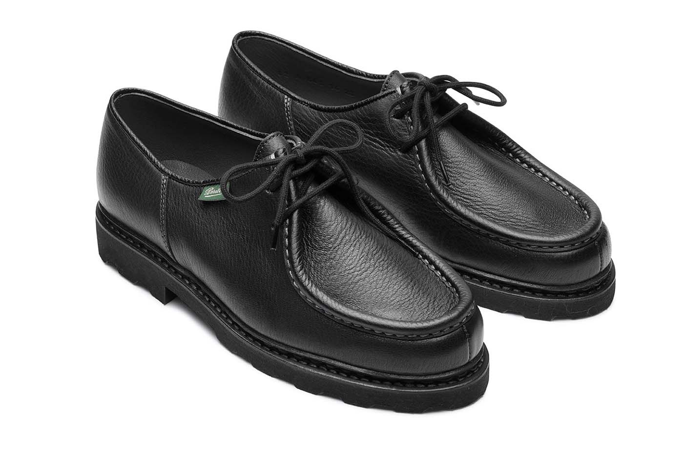Michael - Black Cerf - Rubber Sole