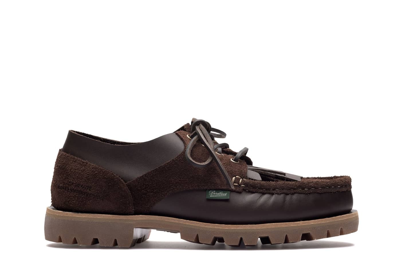Thiers Universal Works - Smooth/Velours Cafe - Rubber Sole