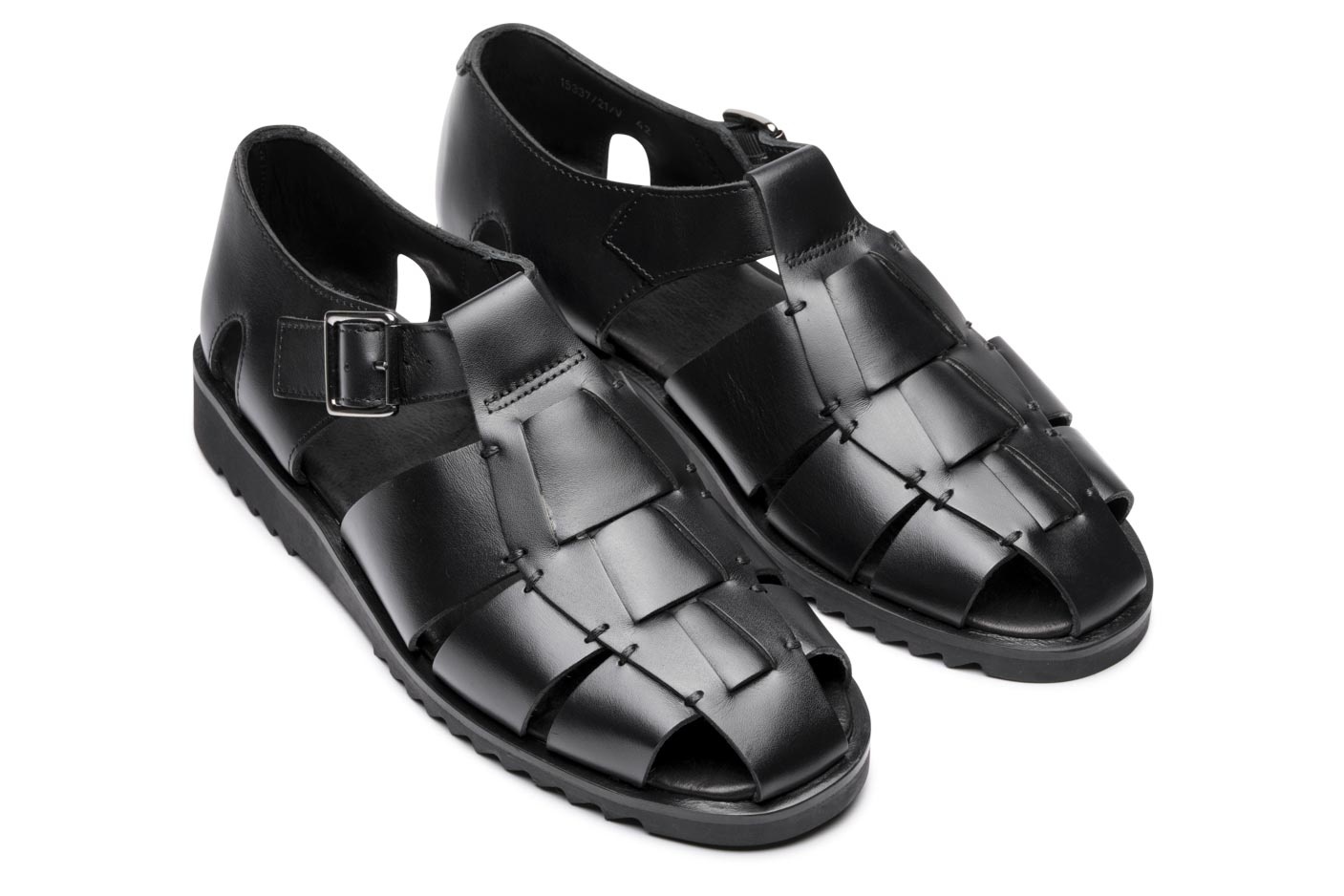 Pacific - Black Silk - Rubber Sole