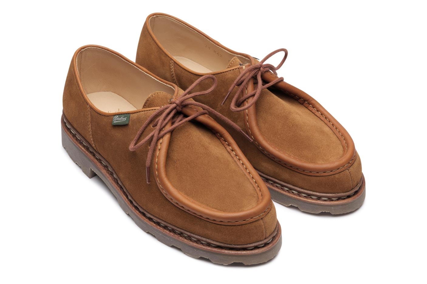 Michael - Whisky Velvet - Rubber Sole