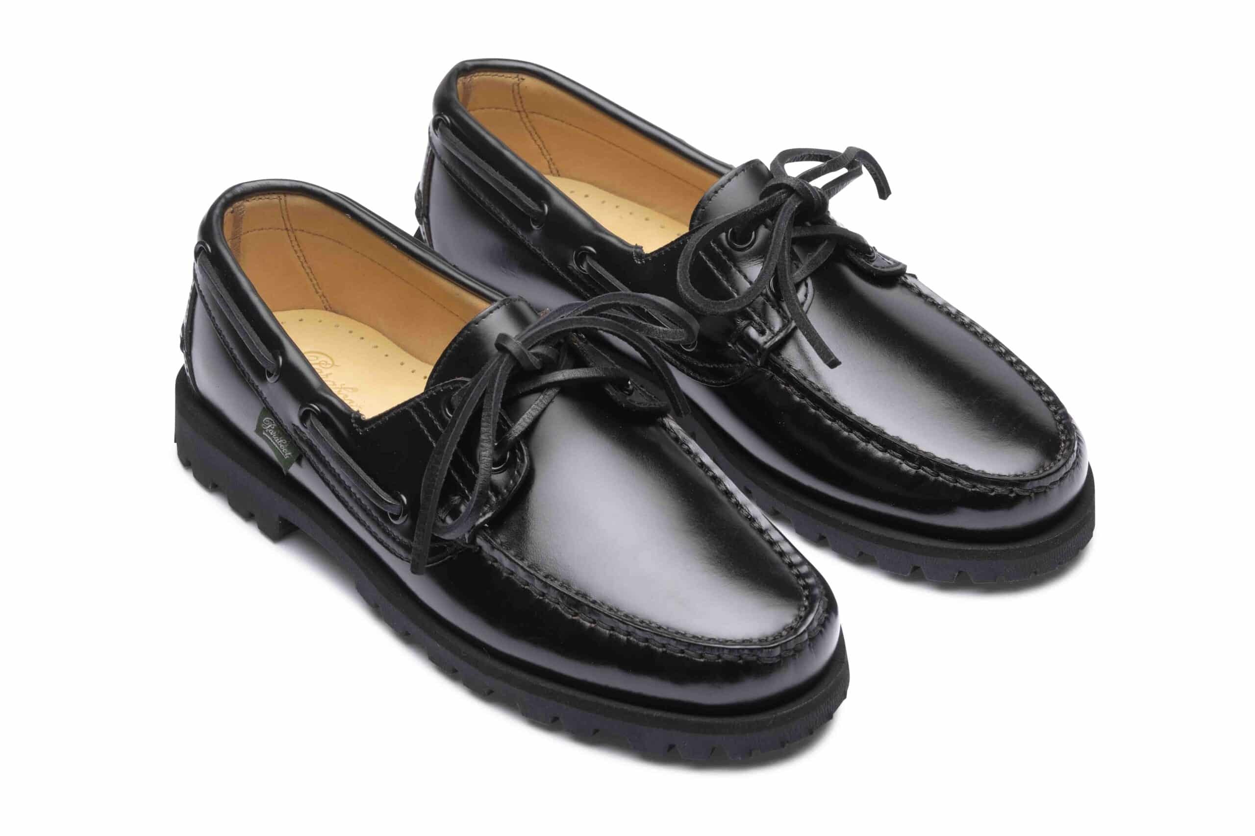 Malo - Brillant Noir - Rubber Sole