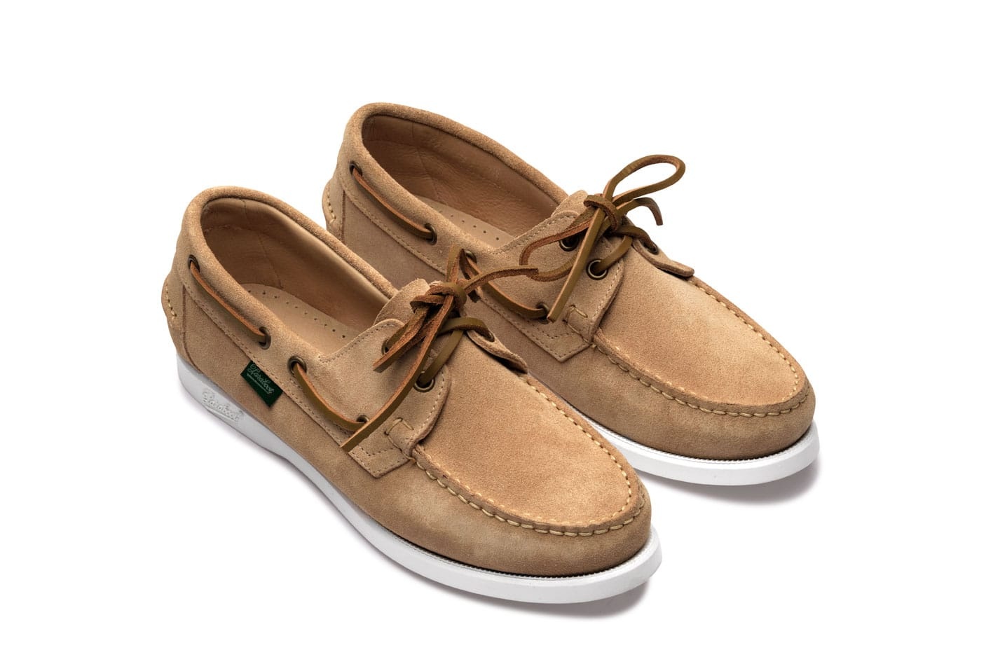 Barth F - Beige Velvet - Rubber Sole