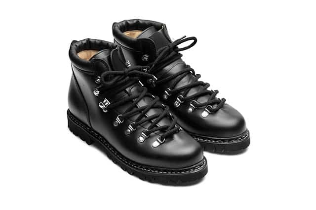 Avoriaz - Black Silk - Rubber Sole