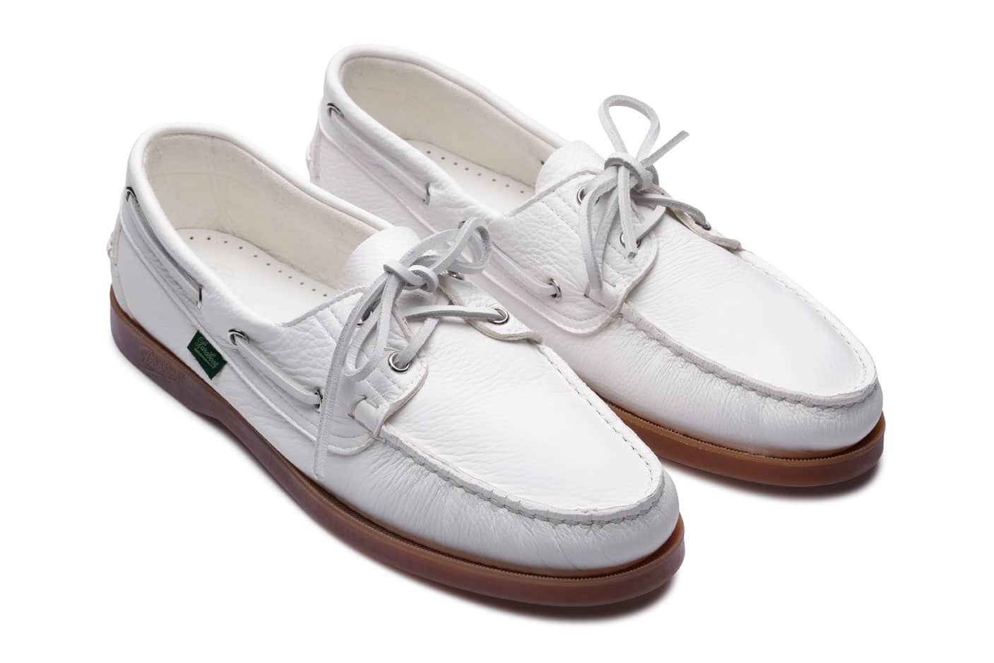 Barth - White Cerf - Rubber Sole
