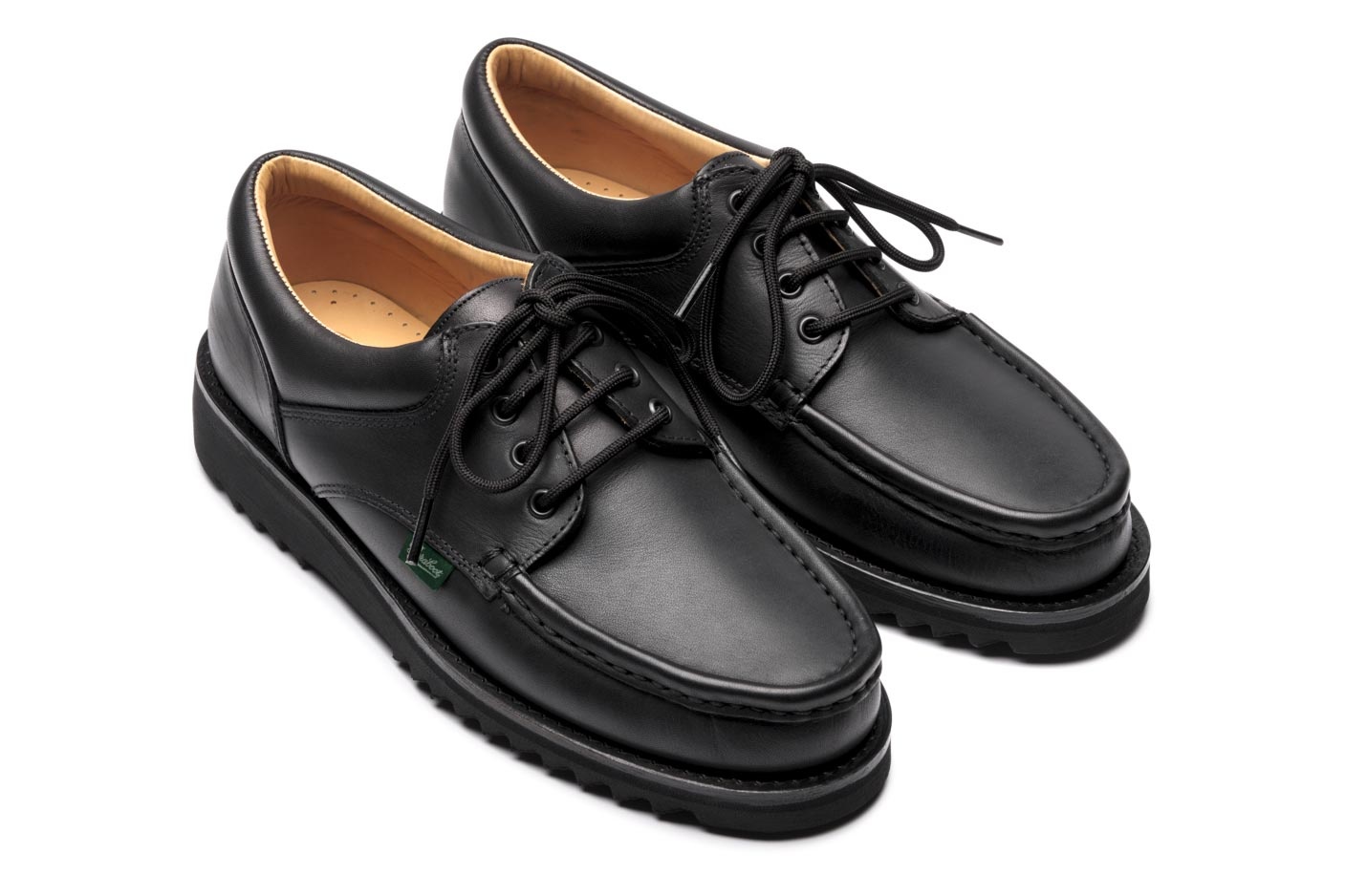 Thiers - Black Silk - Rubber Sole