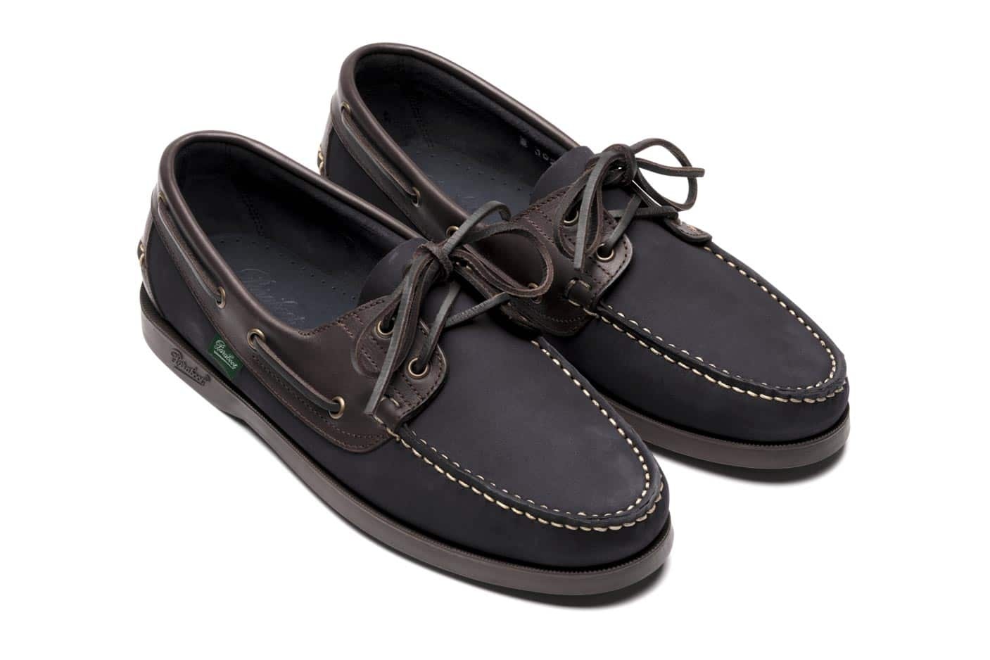 Barth - Nubuck Navy/Kenya - Rubber Sole