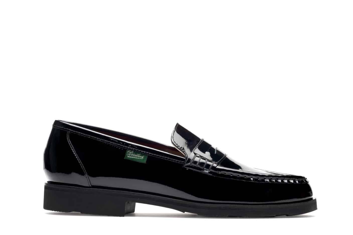Vignony - Black Varnish - Rubber Sole